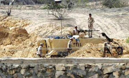 zona de seguridad en rafah